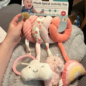 baby spiral activity toy